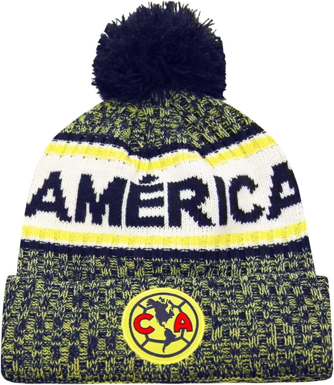 Detalle de Icon Sports Officially Licensed Club América Beanie (Unisex Adult)