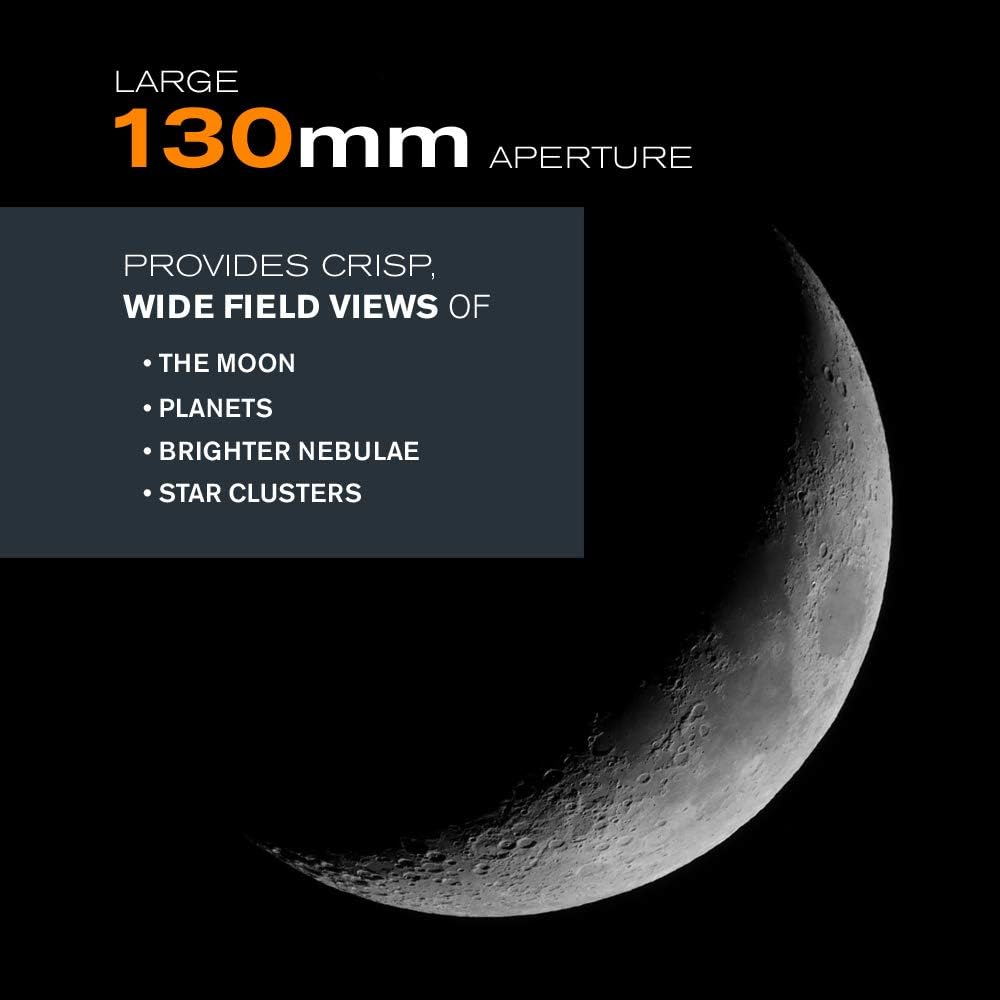 Thumbnail 6 de Celestron AstroMaster 130EQ Motor Drive 130 mm