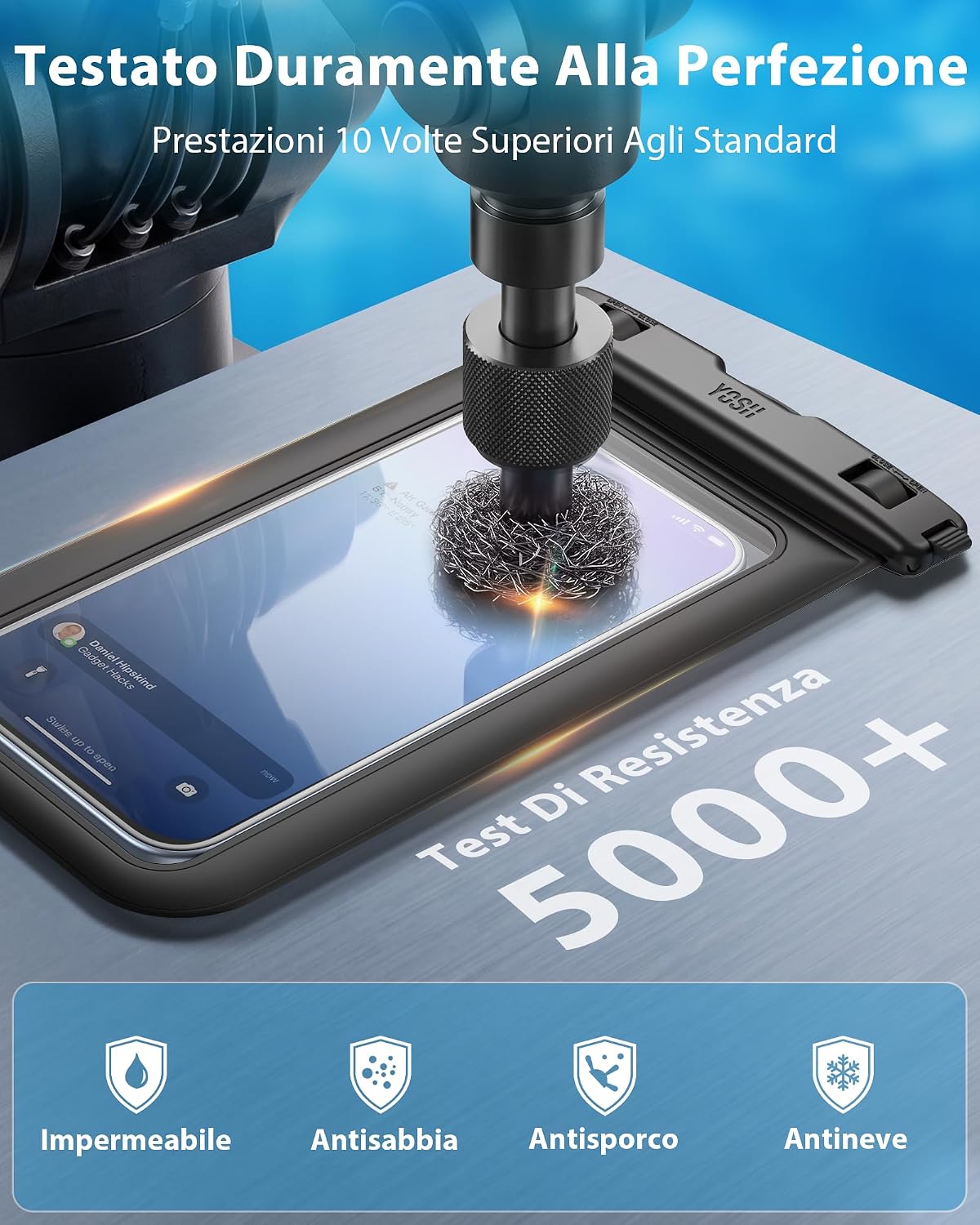Thumbnail 4 de YOSH Custodia Impermeabile Smartphone IPX8 30m