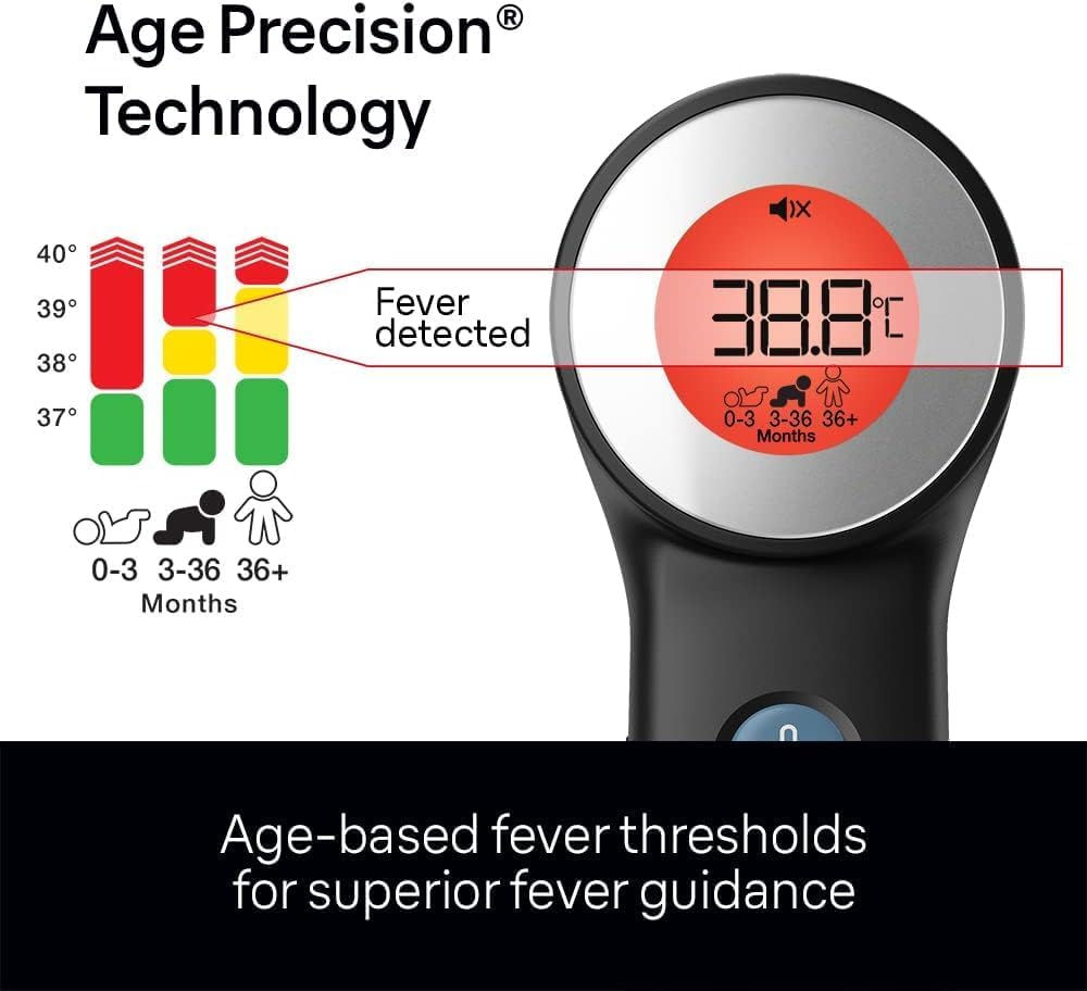 Detalle 2 de Braun Sensian 7 Forehead Non-Contact Thermometer (BNT400)