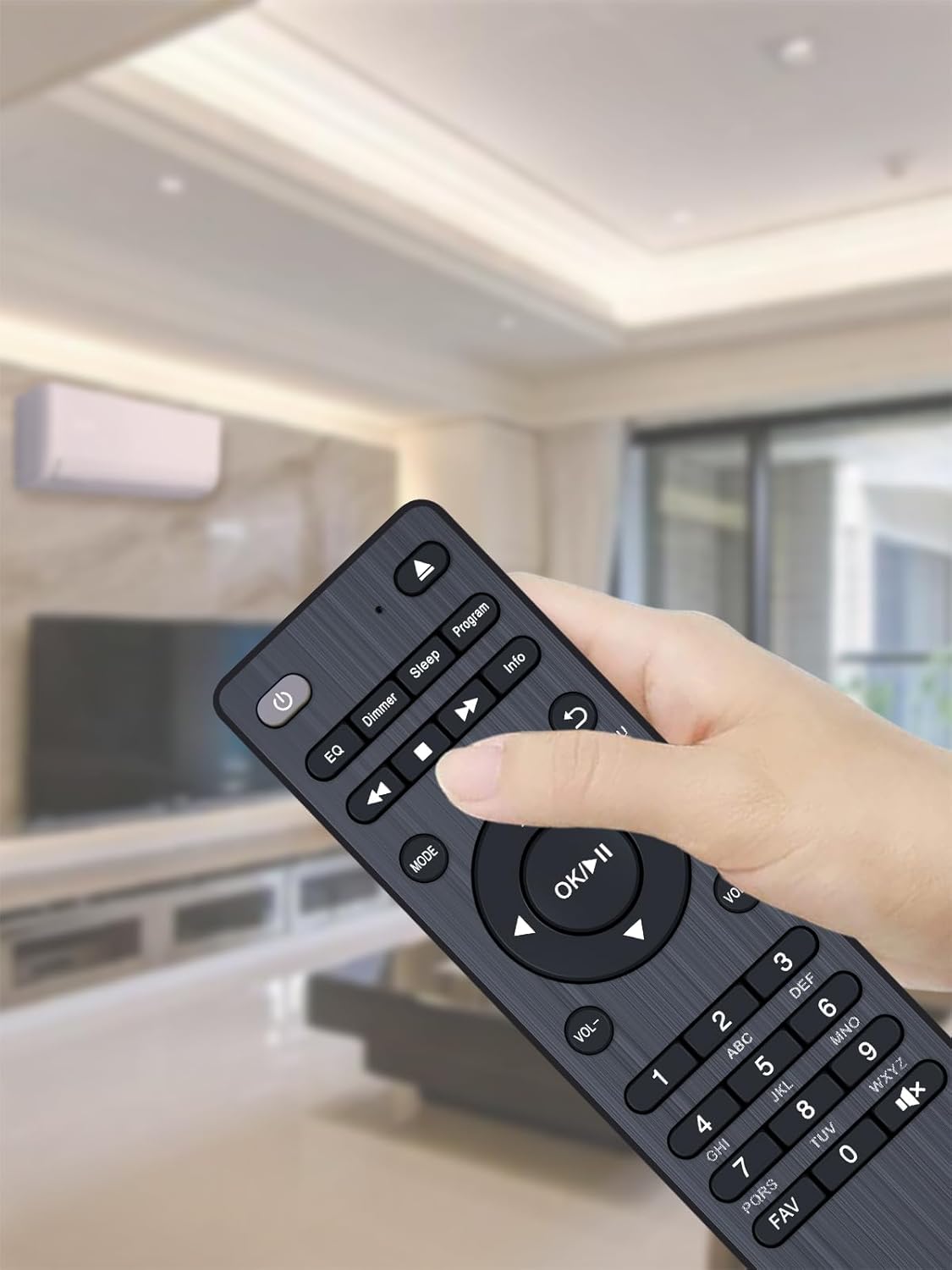 Thumbnail 4 de TCNOUMT Replacement Remote Control for MEDION MD 85008 / P85003 Micro Compact Audio System