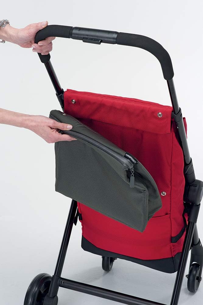 Thumbnail 4 de Foppapedretti Go Fast Chariot à Courses Pliable – 46 L, sac isotherme 8 L et cadre léger