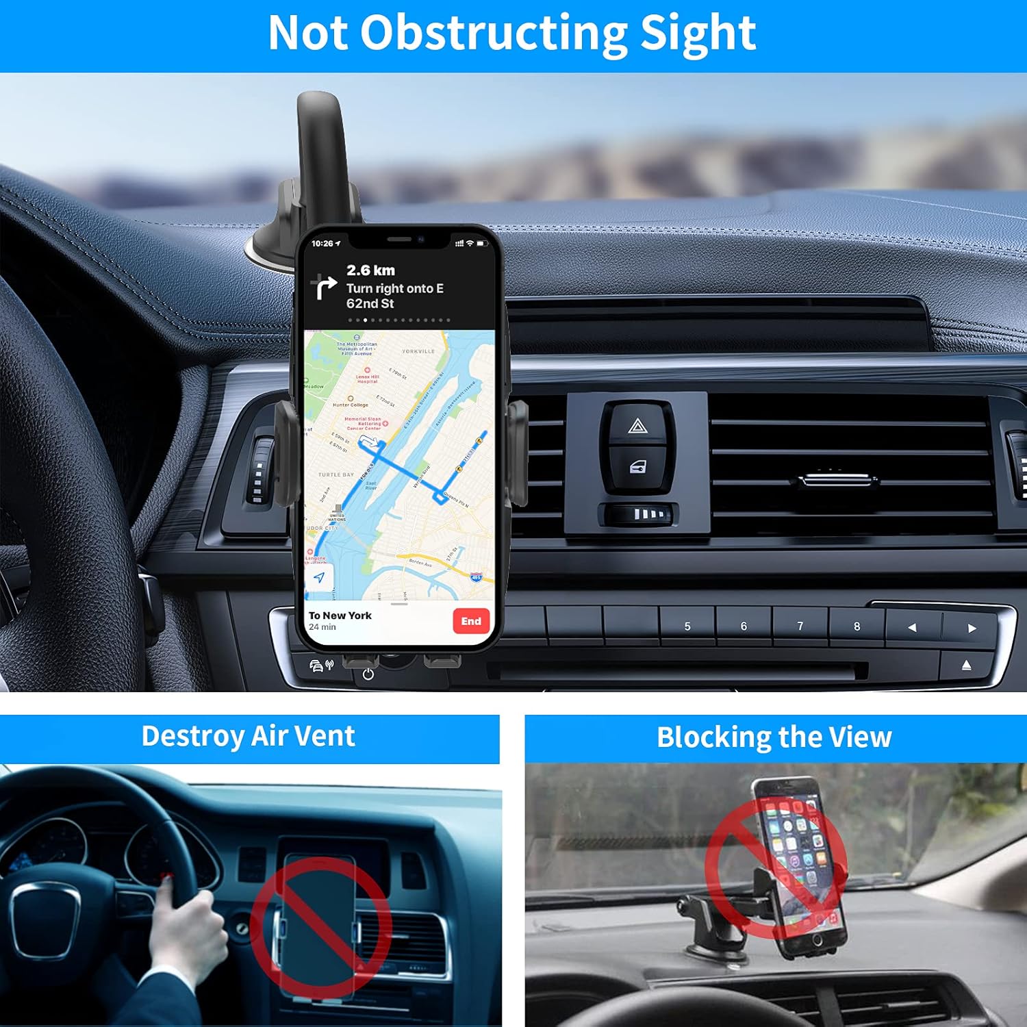 Thumbnail 3 de APPS2Car 14'' Gooseneck car phone holder