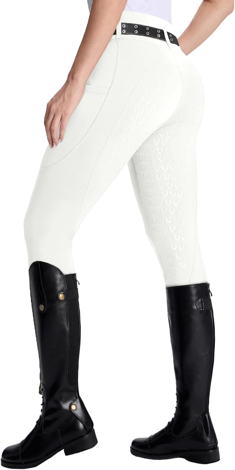 Thumbnail 6 de DMVOD Women's Horse Riding Pants with Active Silicone Grip Full Seat Breeches