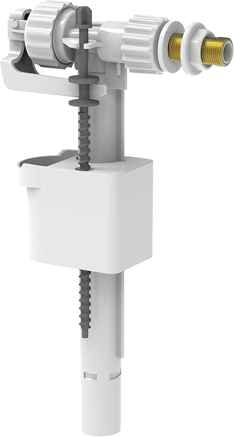 Detalle 2 de SIAMP Robinet Flotteur 3/8° Laiton Nickelé – Pour réservoirs céramique et plastique