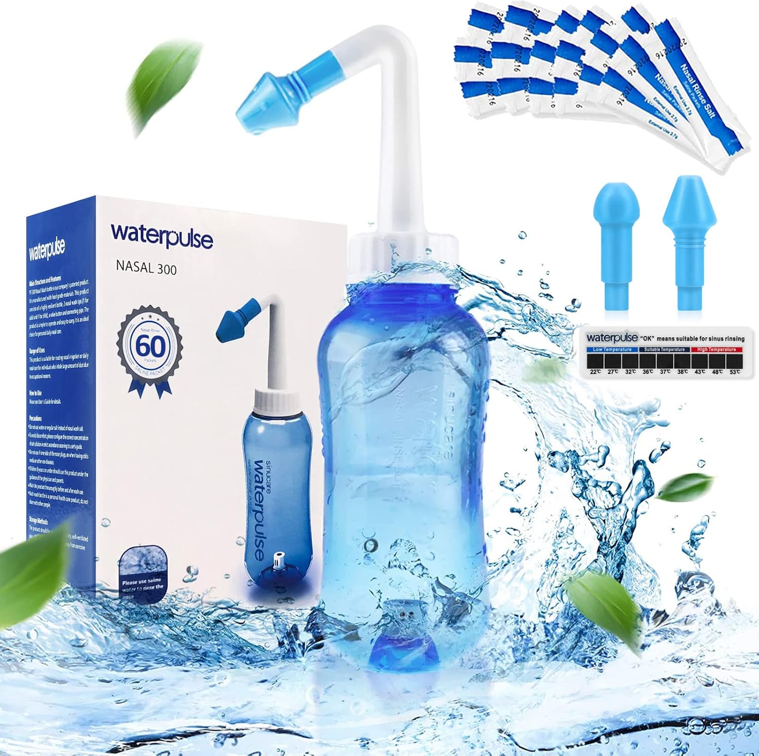 Thumbnail 6 de Waterpulse Neti Pot 300ml sinus rinse
