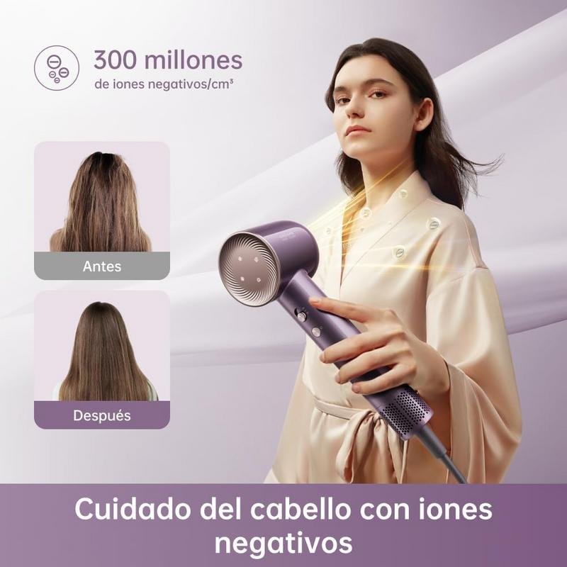 Detalle 2 de Secador de Pelo Profesional Dreame Glory Combo 1600W – 7 temperaturas y 2 velocidades