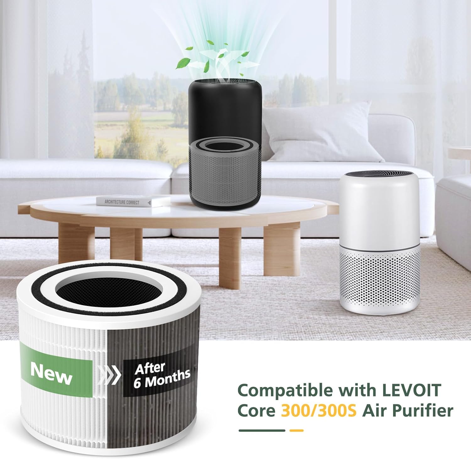 Thumbnail 4 de Levoit Core 300 Replacement Filters 2 Pack
