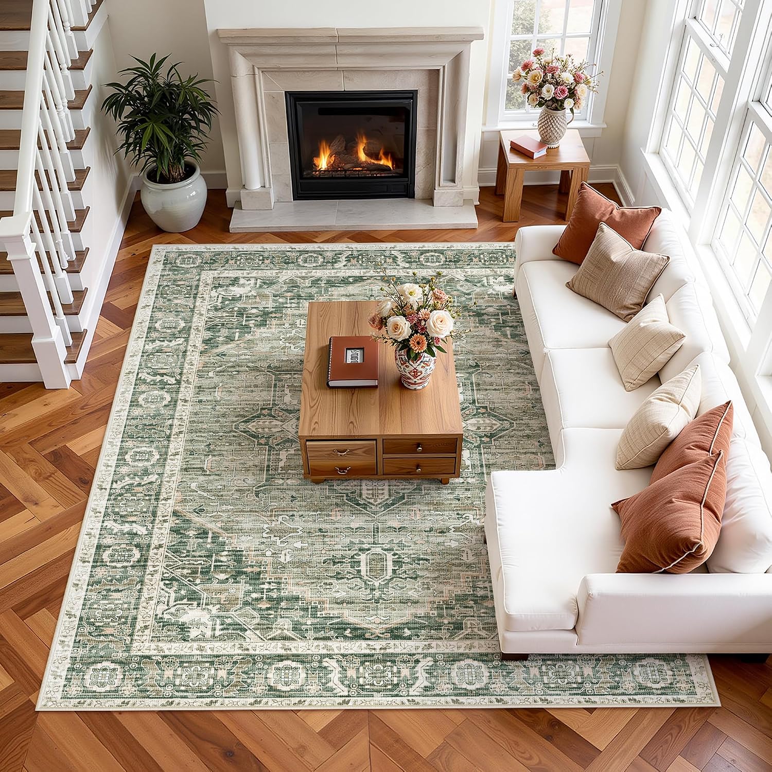 Thumbnail 6 de LIVELYGLOW Area Rug, 8x10