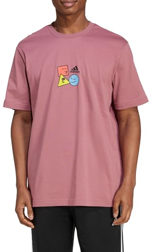 Thumbnail 2 de Positivity Shapes IY0734 - Camiseta Gráfica de Manga Corta 🌈
