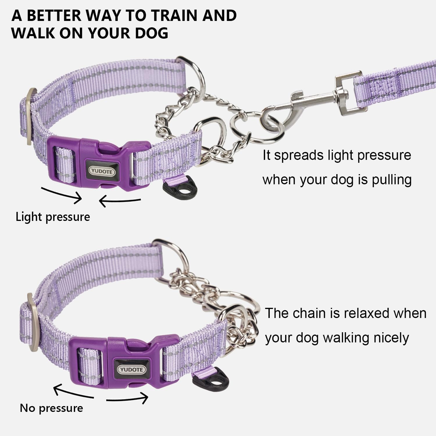 Detalle de Petiry Half Choke Dog Collar, L 44-56cm