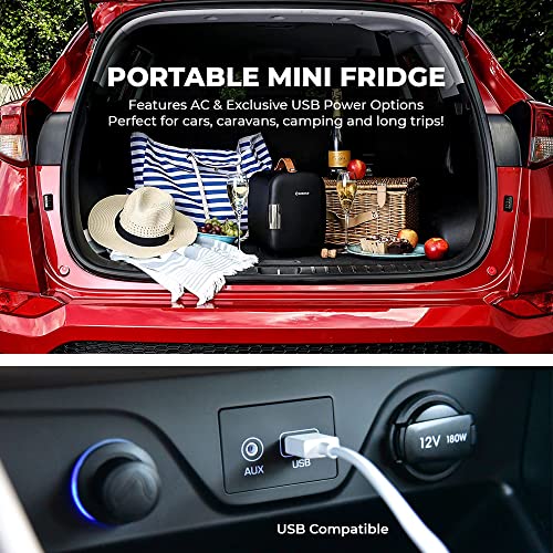 Detalle 2 de Subcold Pro4 Mini Fridge 4L: Quiet, USB-Powered Compact Cooler for Bedroom or Desk