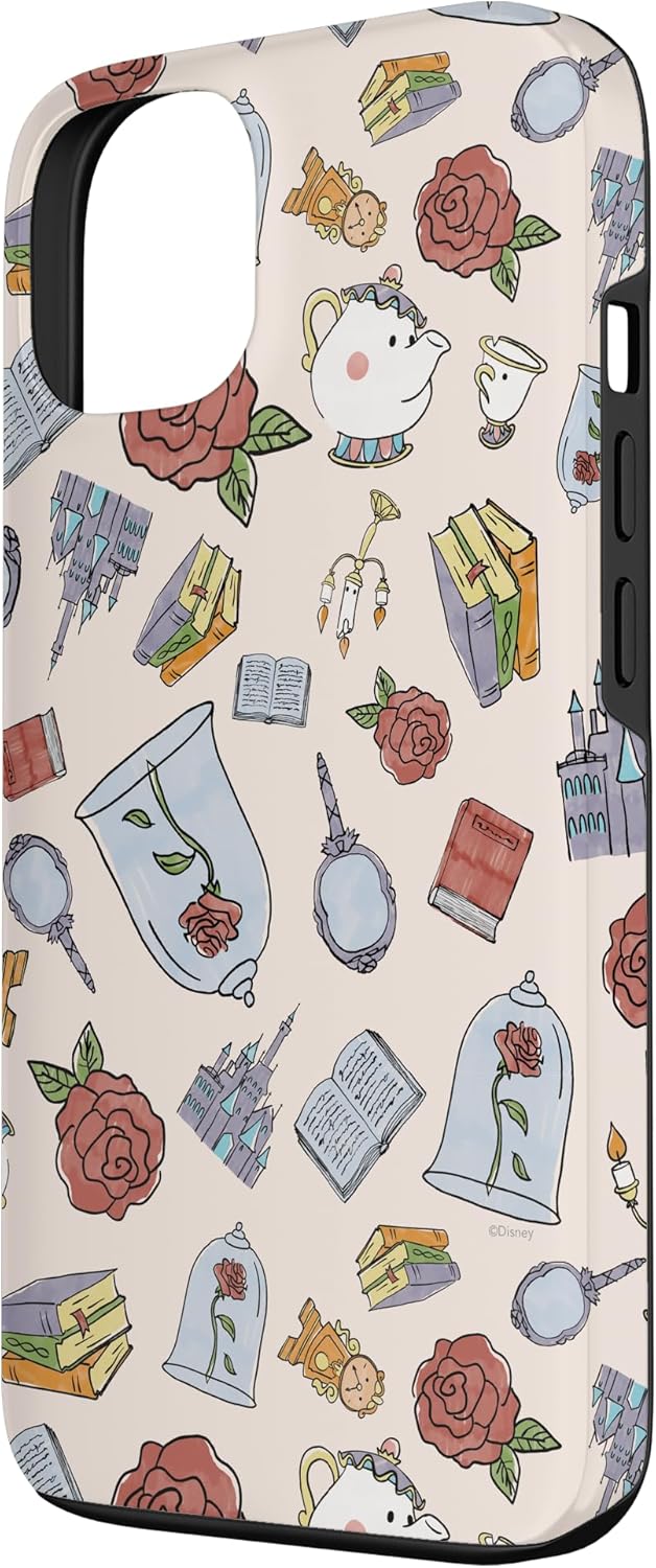 Thumbnail 1 de Coque Disney La Belle et la Bête Château Enchanté pour iPhone 13