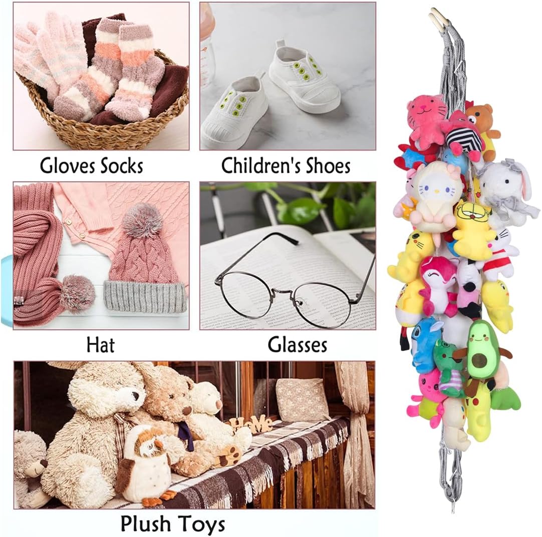 Thumbnail 5 de Toy Storage Chain Hanging Organizer 79in