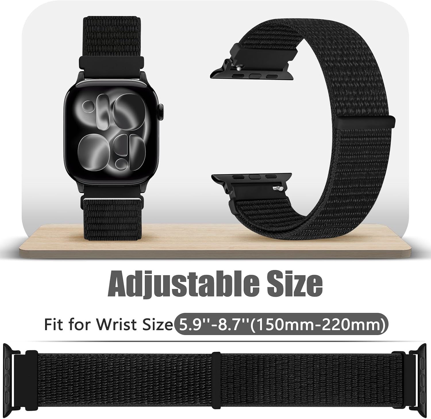 Thumbnail 5 de Runostrich Nylon Sport Strap for Apple Watch