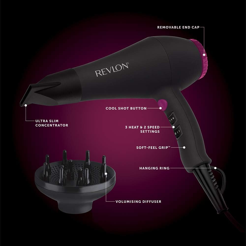 Thumbnail 4 de Revlon Perfect Heat 2000W Hair Dryer