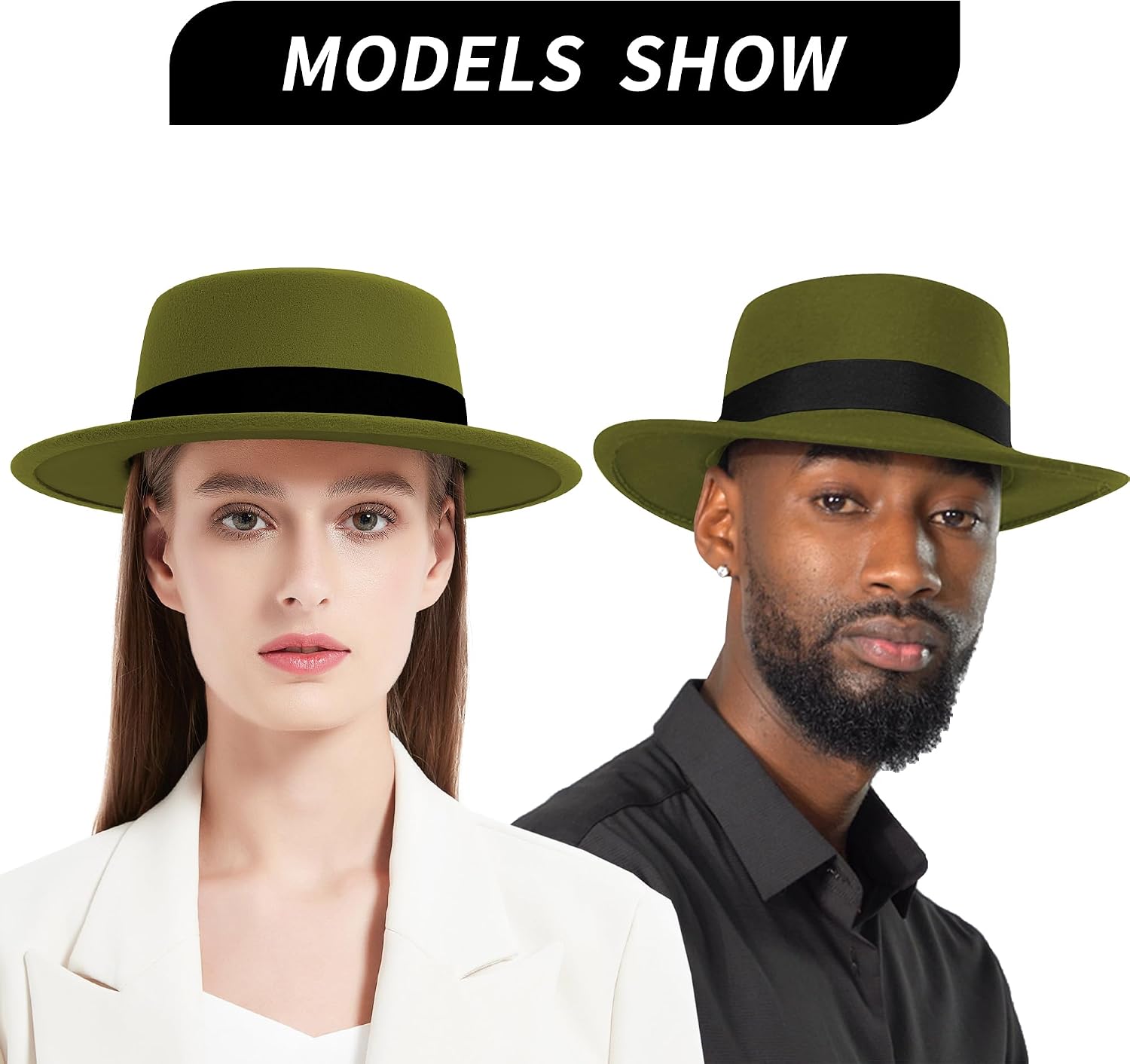 Detalle 2 de Fedora Hat in Cotton-Polyester Blend