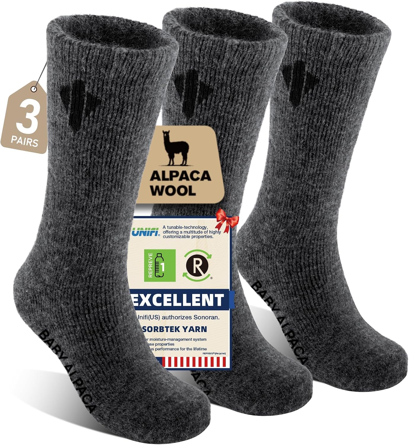Alpaca Socks, Merino Blend