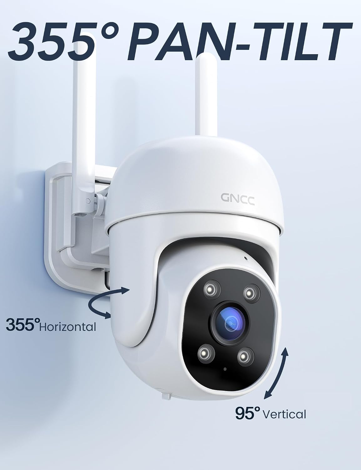 Detalle de GNCC GK2 1080P Outdoor Security Camera