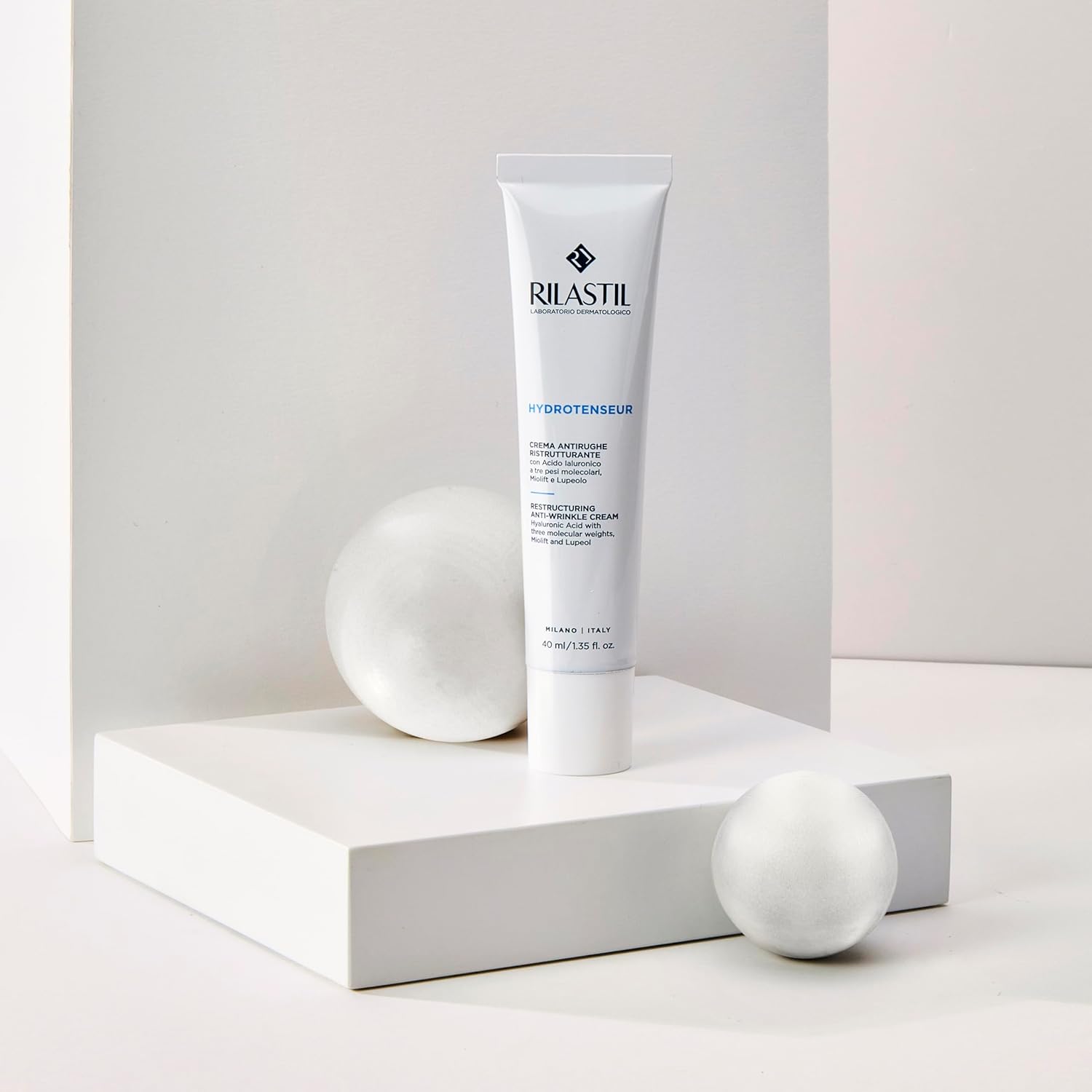 Detalle de Rilastil Crema Viso Hydrotenseur Antirughe Ristrutturante Texture Leggera 40 ml