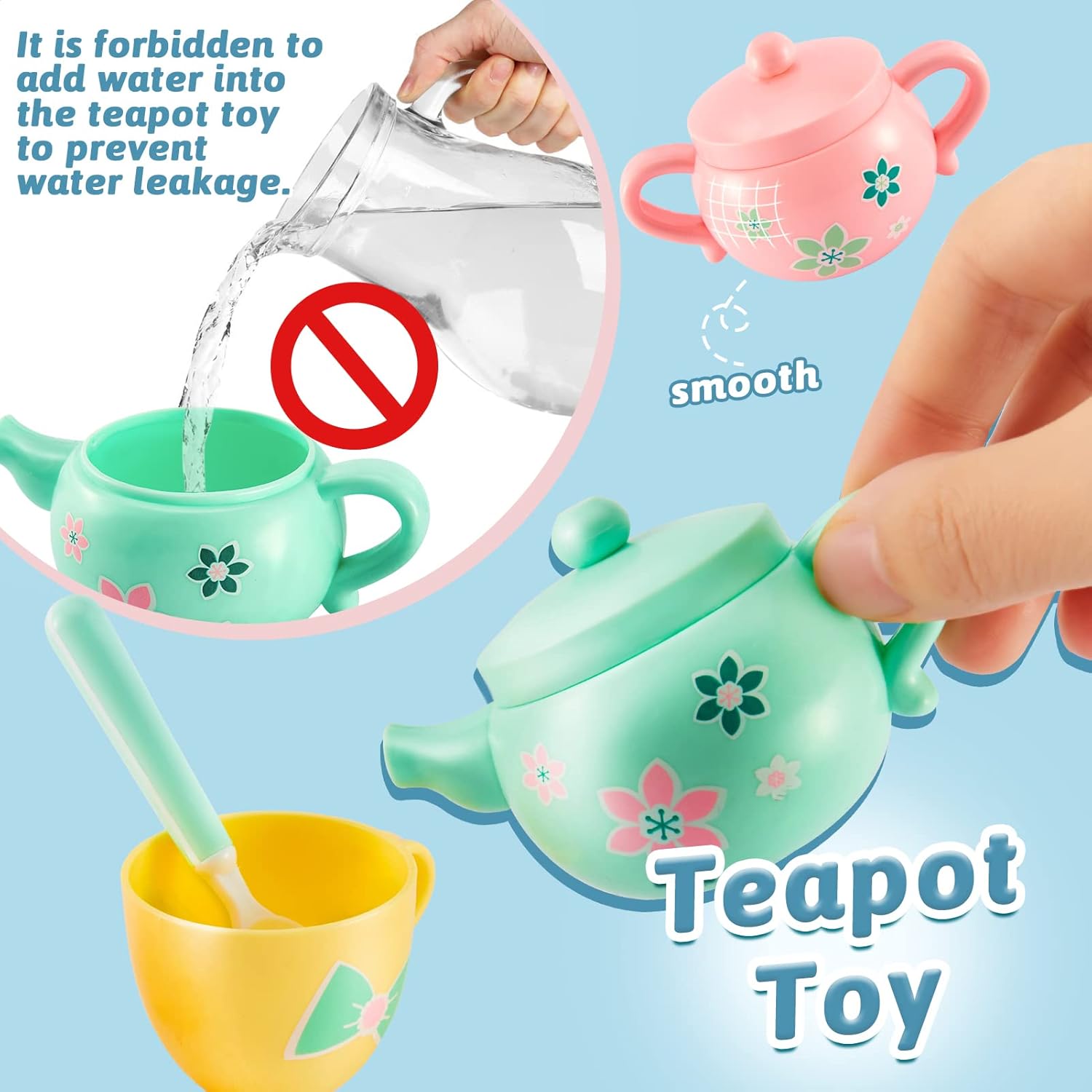 Detalle de LINFUN KIDS Afternoon Tea Set for 3–5 Year Olds 🍽
