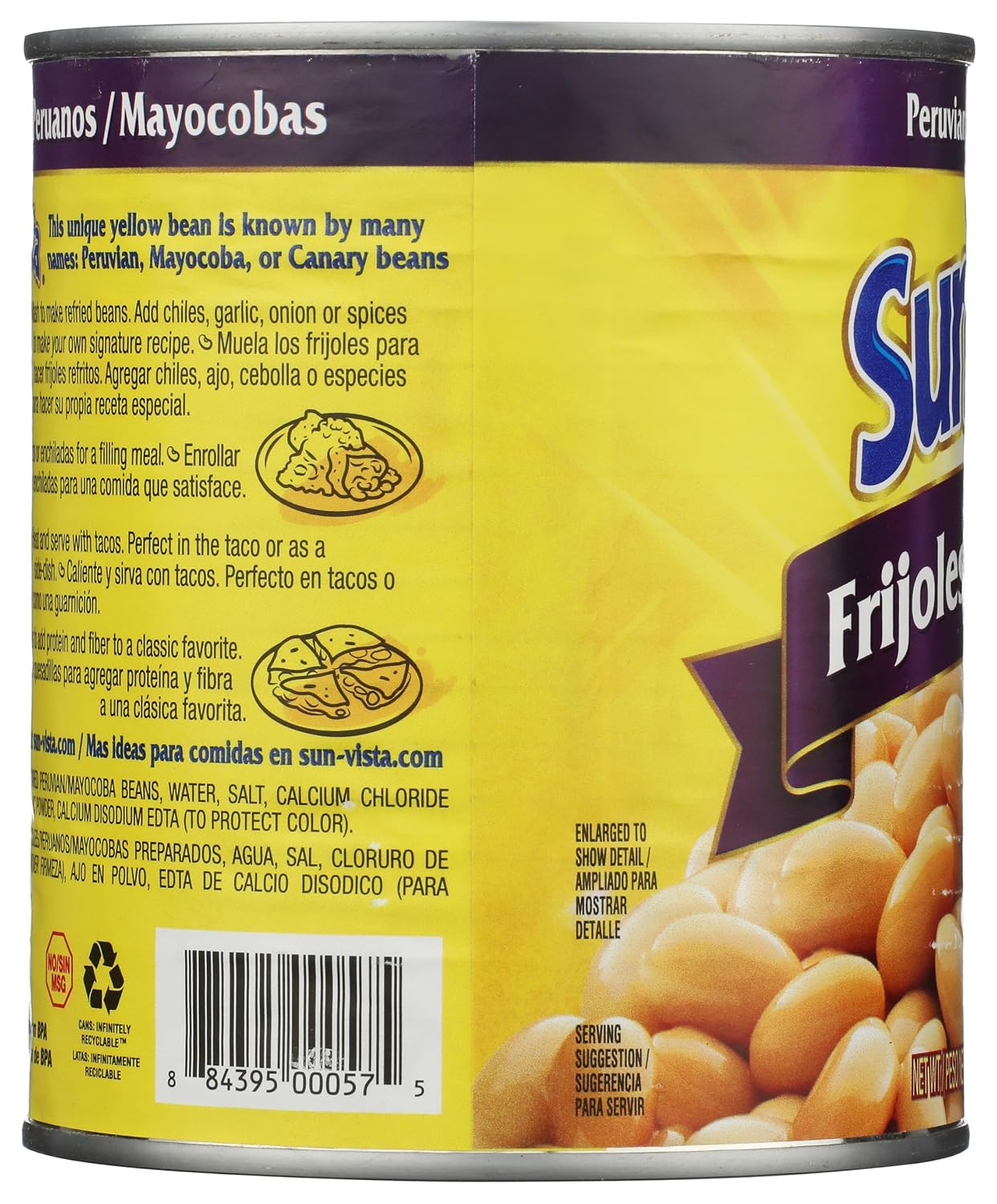 Detalle 2 de SunVista Mayocoba Beans, 29 Ounce Package