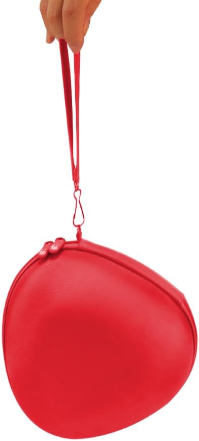 Thumbnail 5 de Hermitshell hard travel case for TOZO HT2 hybrid active noise cancelling headphones (Dark Red)