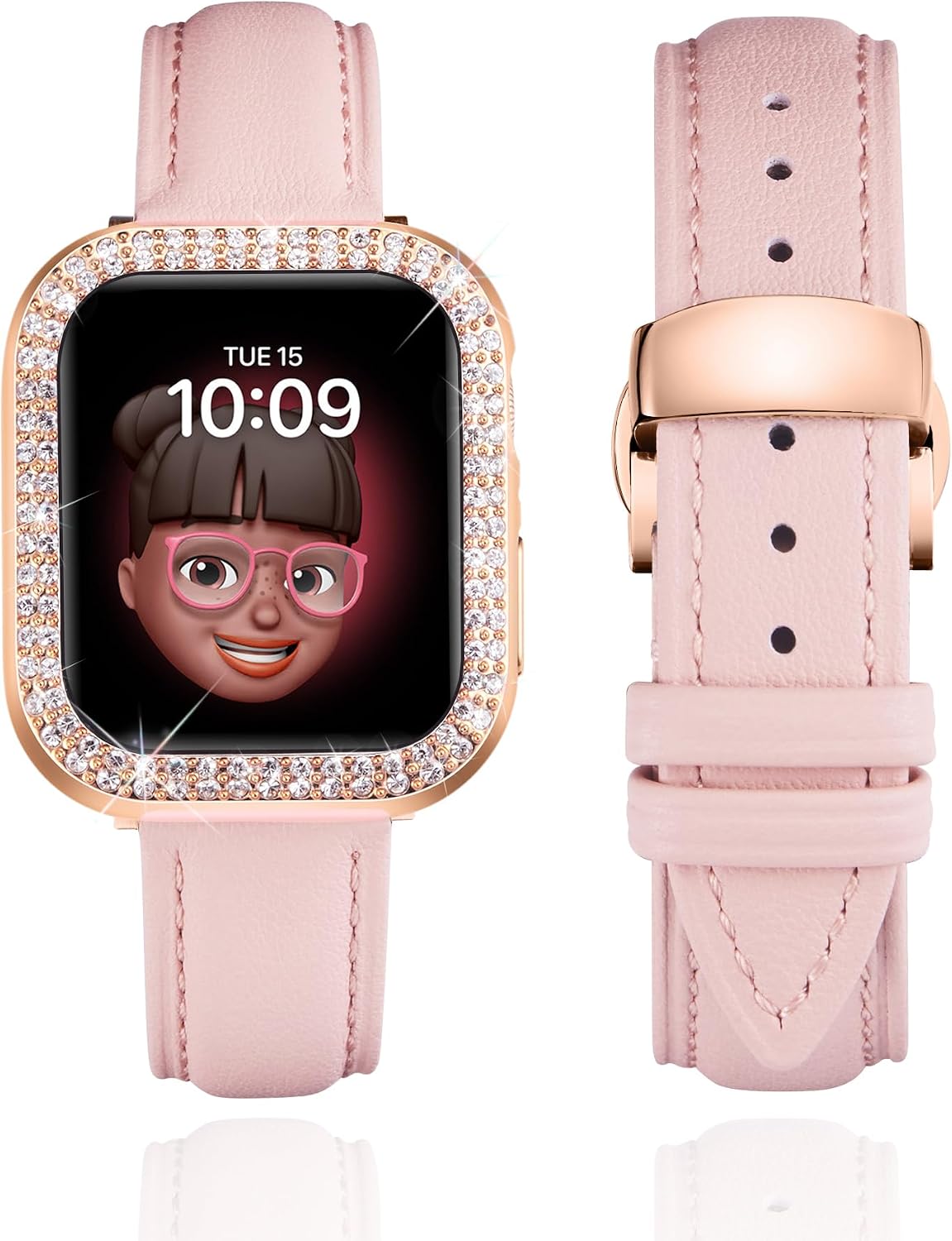 Thumbnail 6 de BINLUN Leather Strap for Apple Watch 44mm