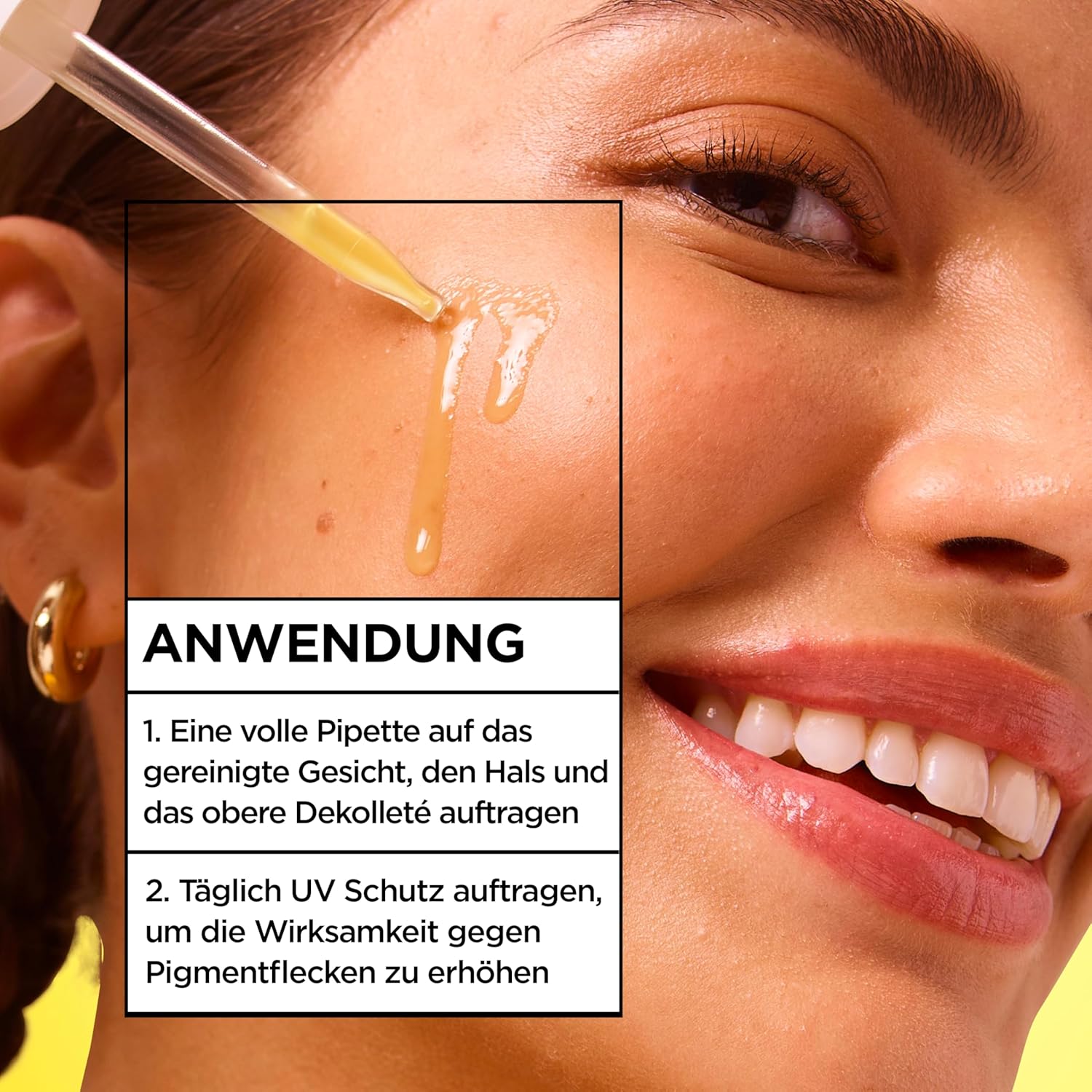 Thumbnail 6 de Garnier Vitamin C Serum gegen Pigmentflecken – Glow Booster mit 4% Vitamin C (30 ml)