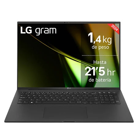 Detalle de LG gram 17Z90S 17" WQXGA, Intel Core Ultra 7, 1 TB