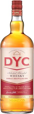 Detalle de DYC Whisky Blended Doble Destilación 1.5L 🥃