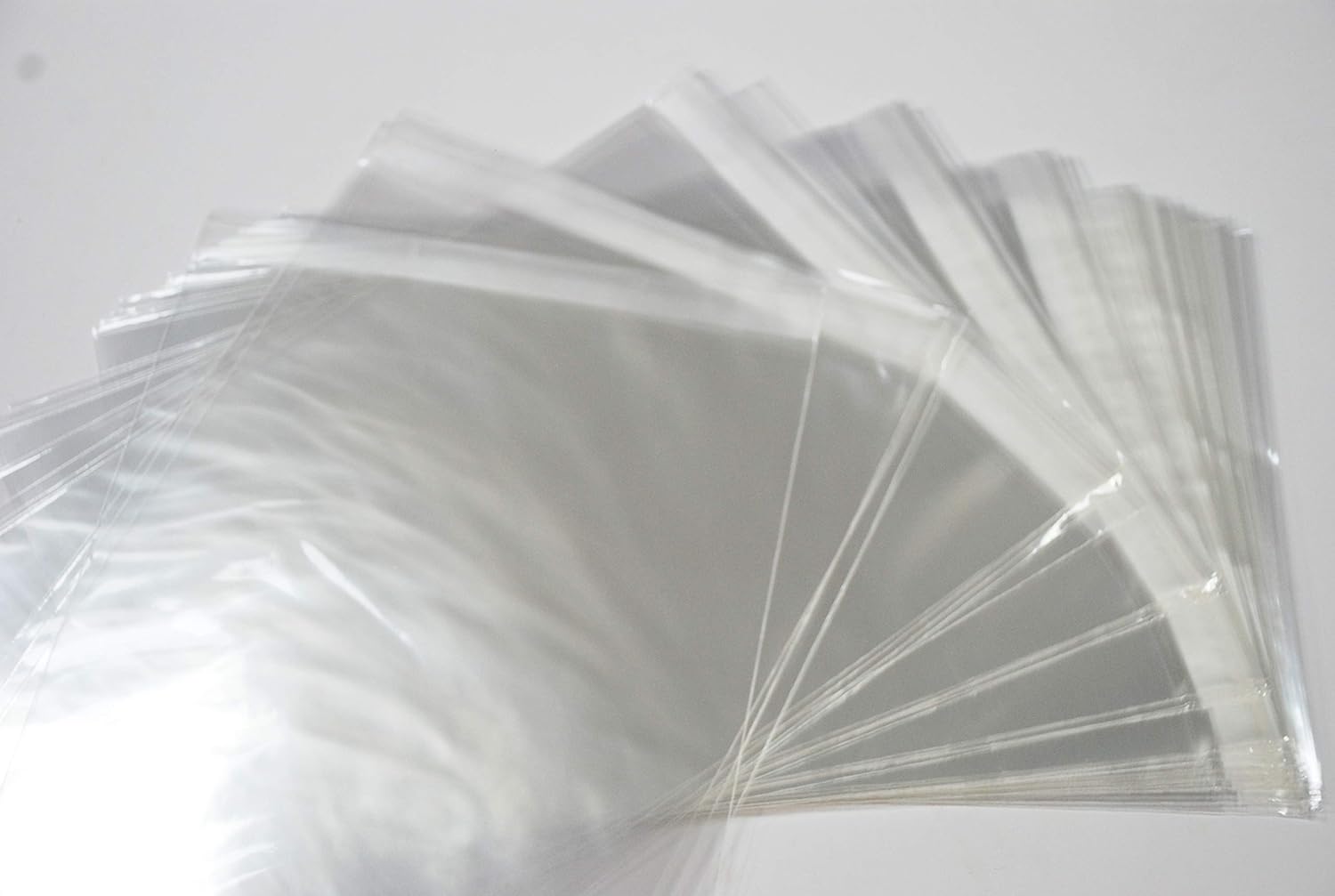 Detalle 2 de Crafts UK 335 C6 polyzakjes, transparant, 30 micron, 50 stuks