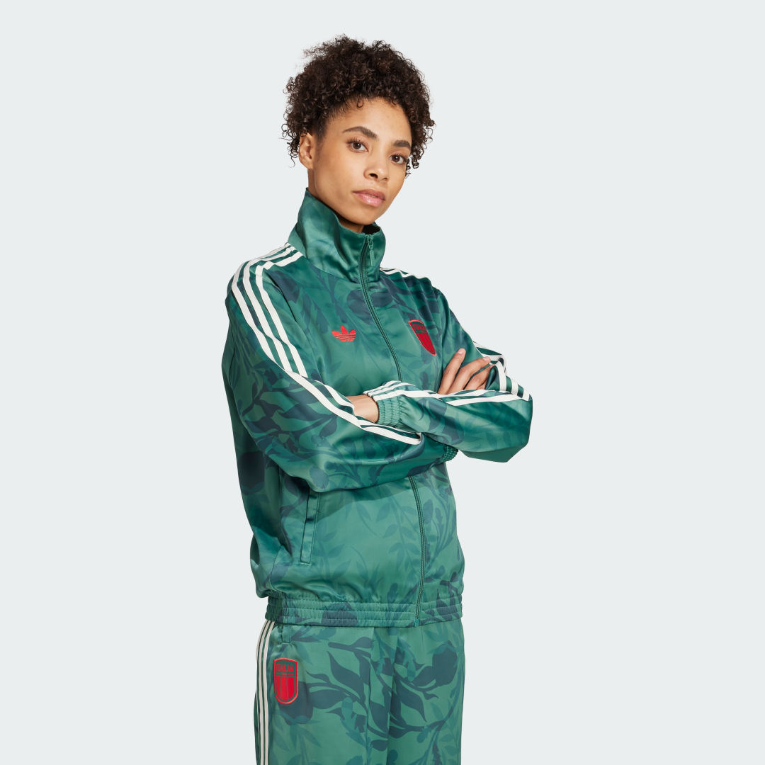 Thumbnail 2 de Chaqueta Italia de Adidas – versátil y ecológica en verde