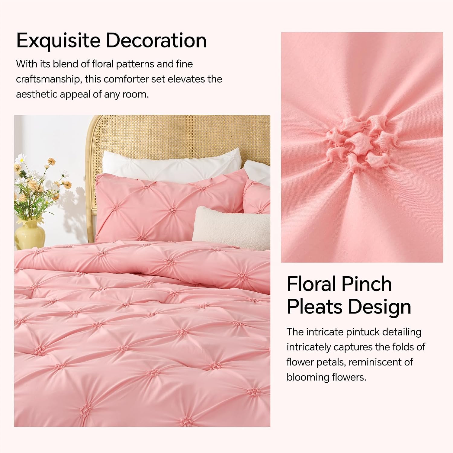Thumbnail 3 de BEDELITE California King Comforter Set 3pc
