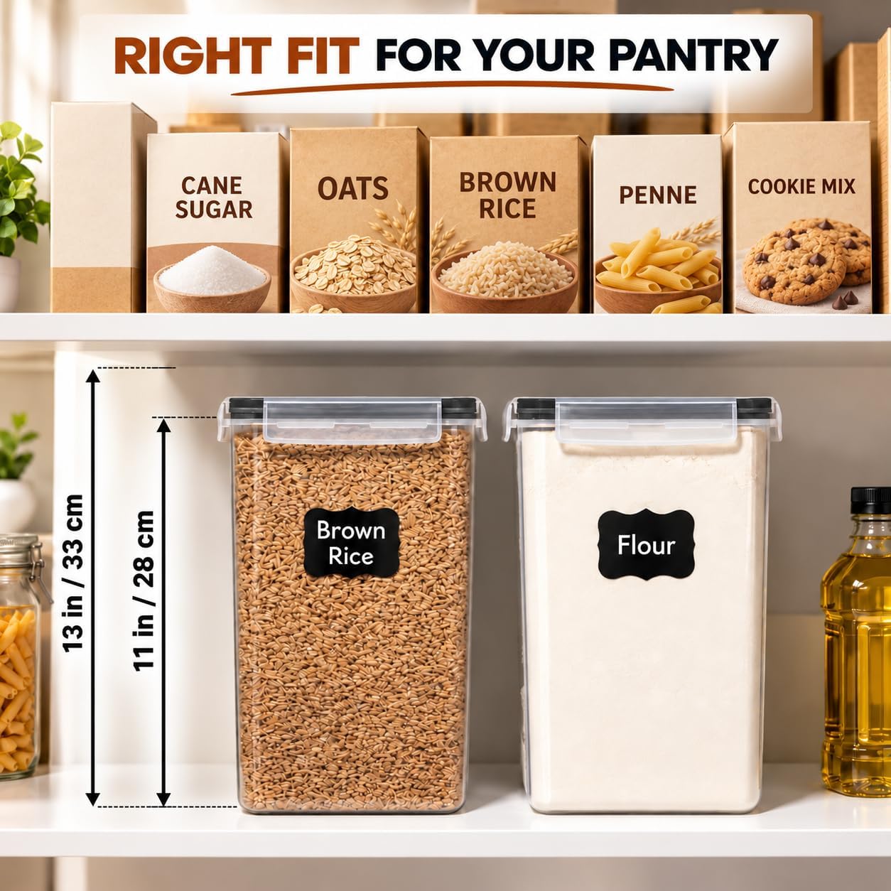Thumbnail 4 de WHITE FEATHER SUPPLIES 6.5L Food Storage Containers 🍱