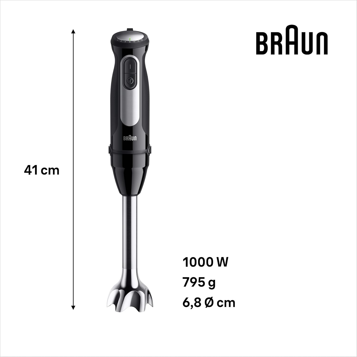Thumbnail 2 de Braun MultiQuick Pro 5 MQ 55001 M 1000W hand blender 🍲
