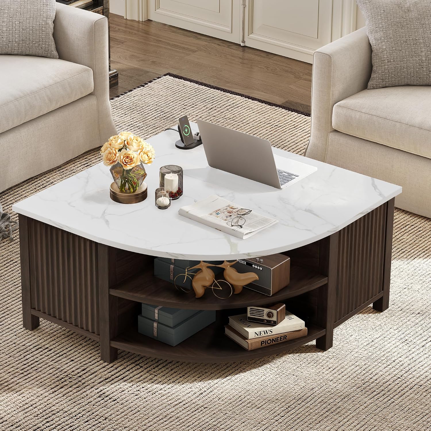 Thumbnail 6 de Homiflex Lift-Top Coffee Table, 35.4-Inch
