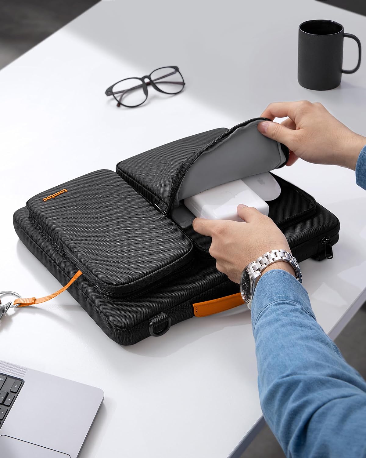 Detalle de tomtoc Laptoptasche 16 Zoll