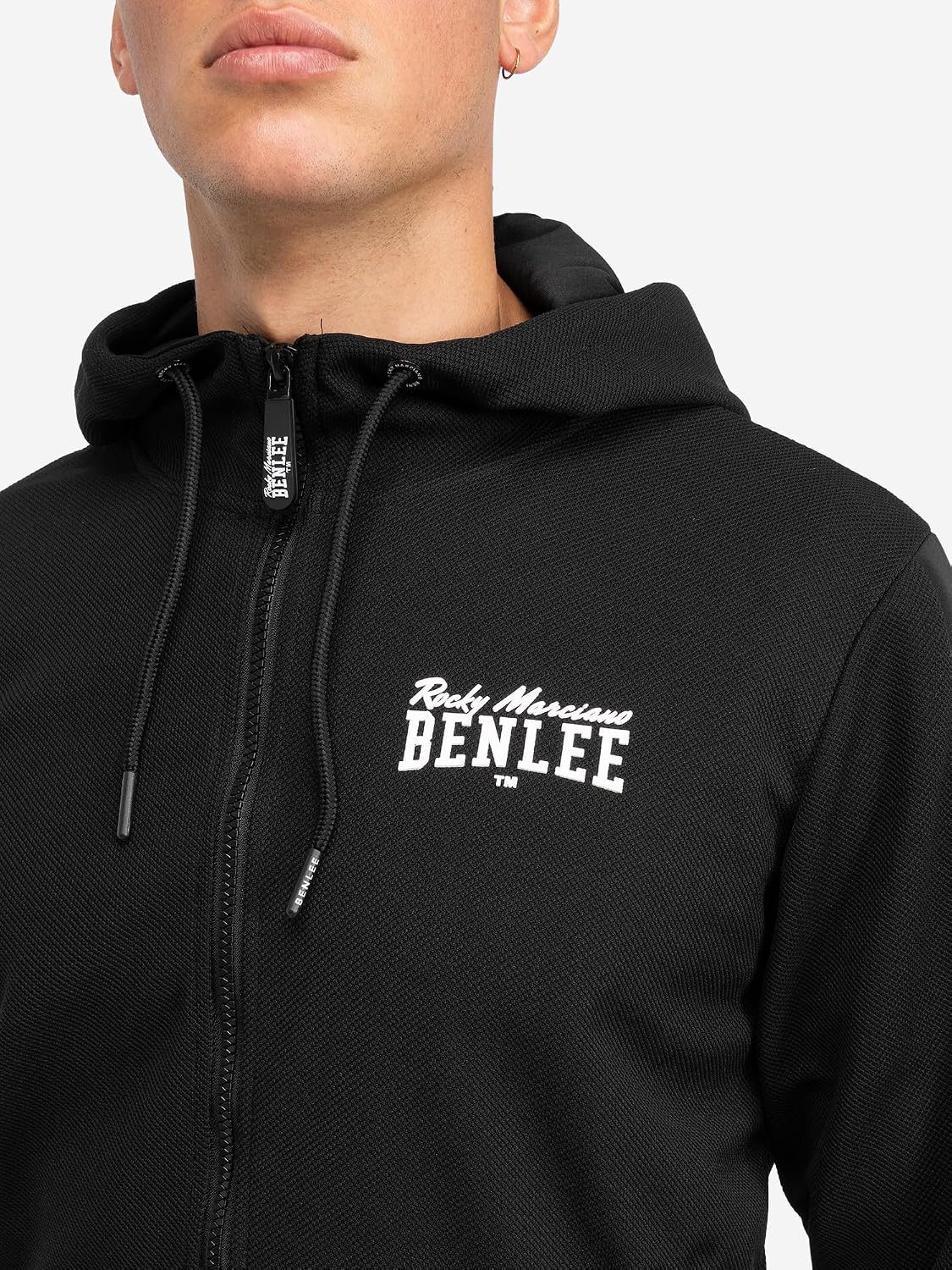 Detalle 2 de BENLEE HACKBERRY – męski dres treningowy z kapturem i dopasowanym krojem