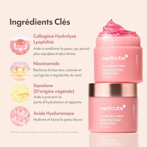 Detalle de medicube Jelly Crème au Collagène & Niacinamide 50 ml