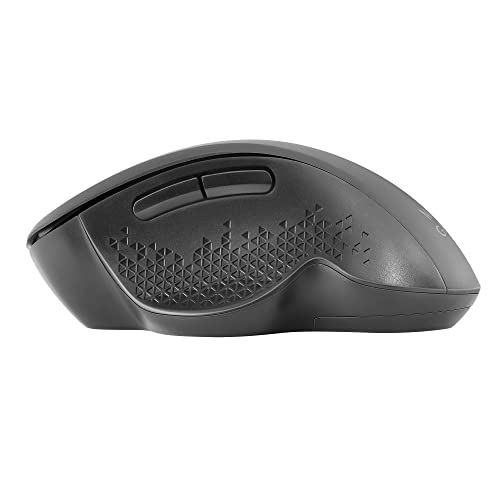 Detalle de MARSGAMING MMWERGO Negro: Ratón Inalámbrico Ergonómico