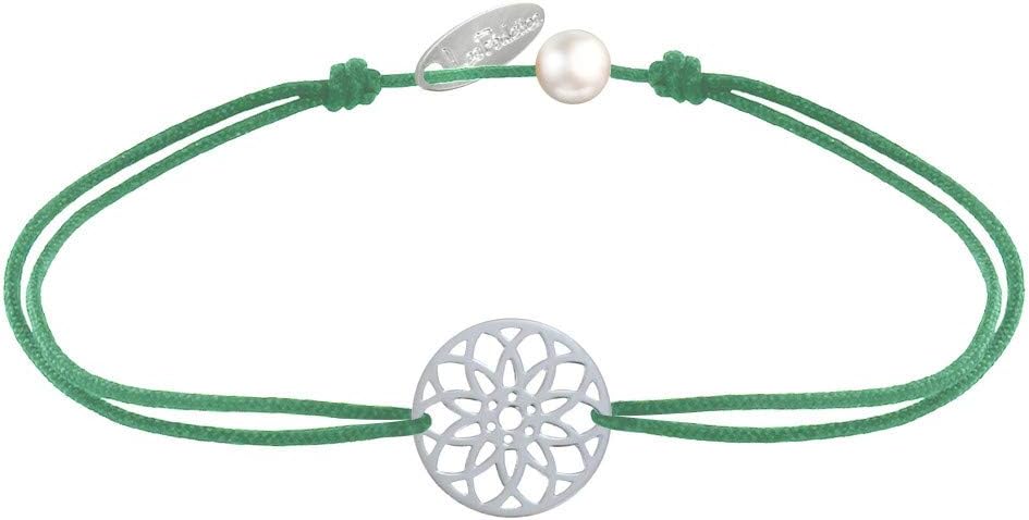 Thumbnail 6 de Bracciale Les Poulettes Bijoux con collegamento alla medaglia in argento 925 “Seme della Vita”