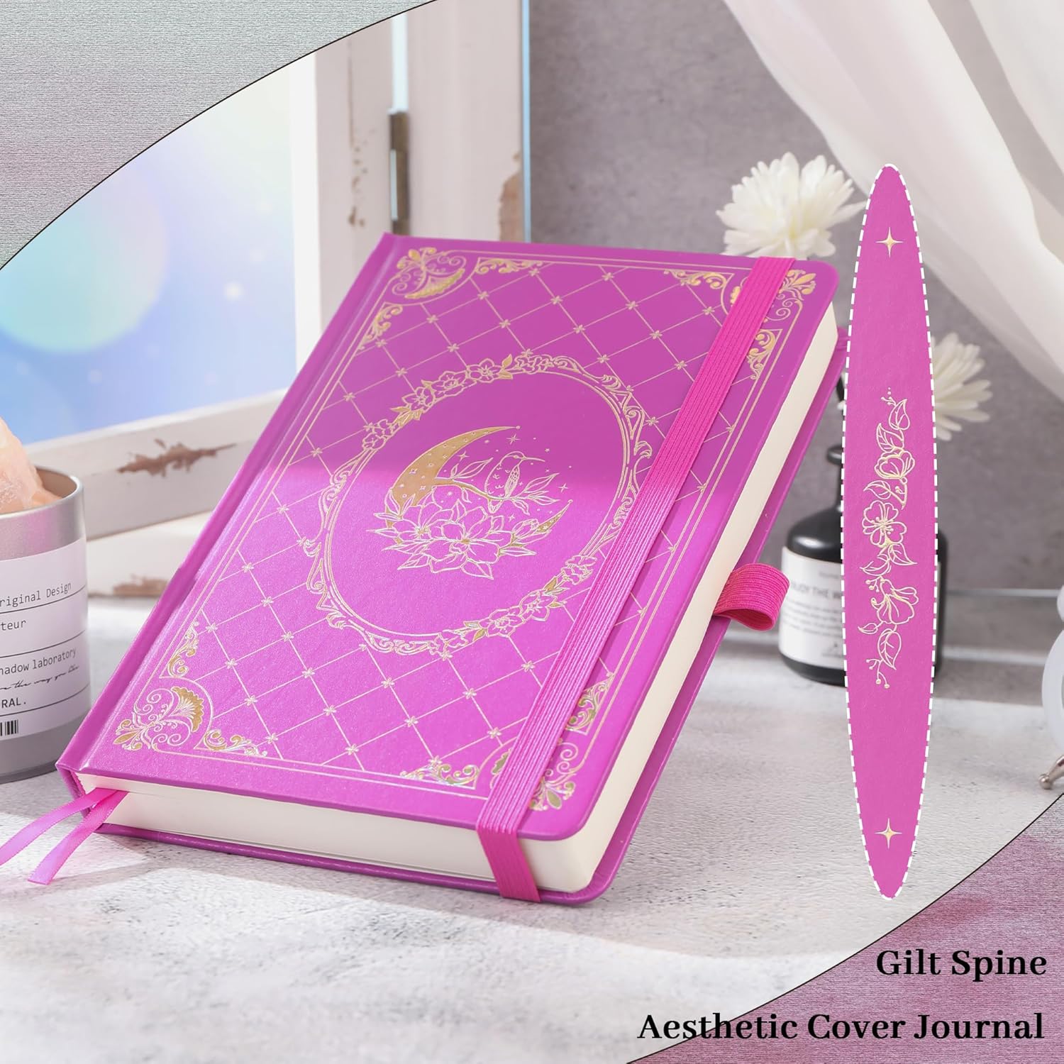 Thumbnail 3 de MGGAO Lined Journal Notebook: A5 Hardcover with 320 Pages for Everyday Writing