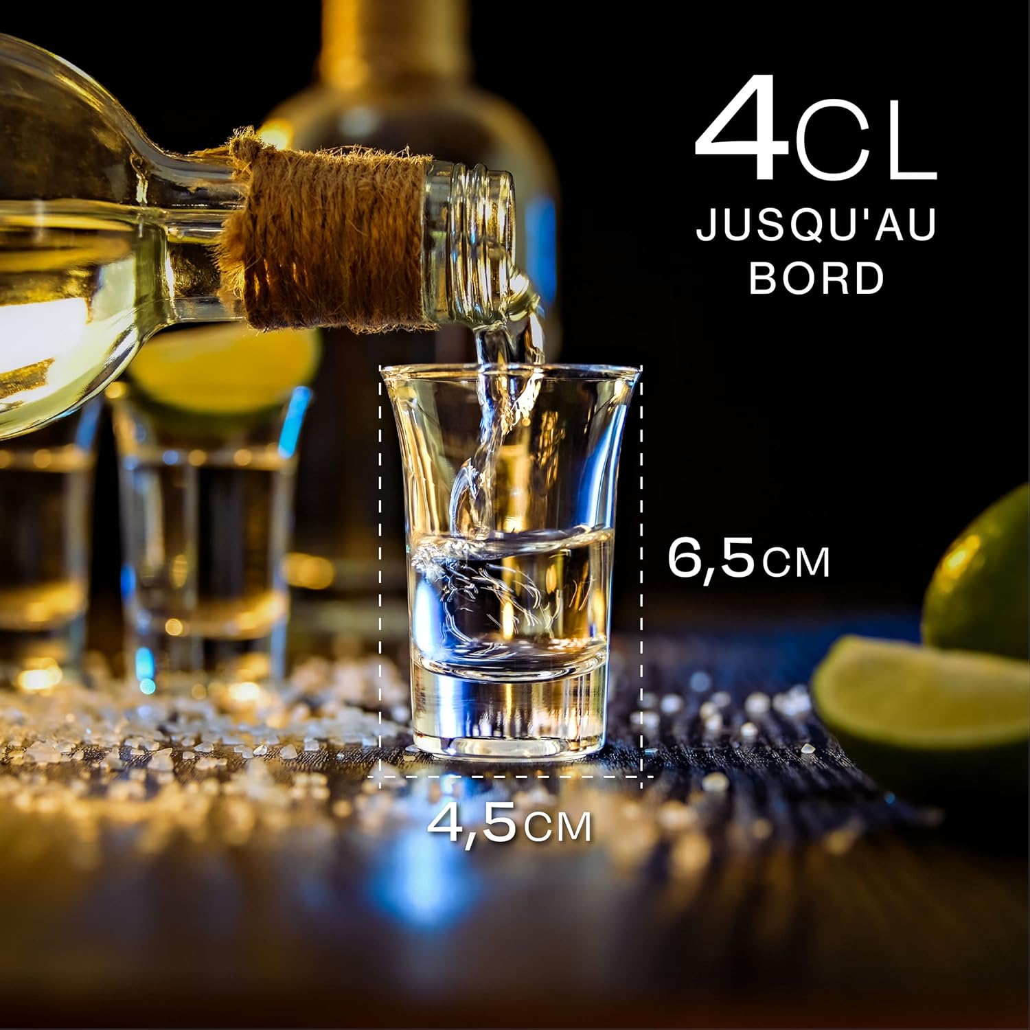 Thumbnail 2 de Praknu 12 verres à shot 4 cl