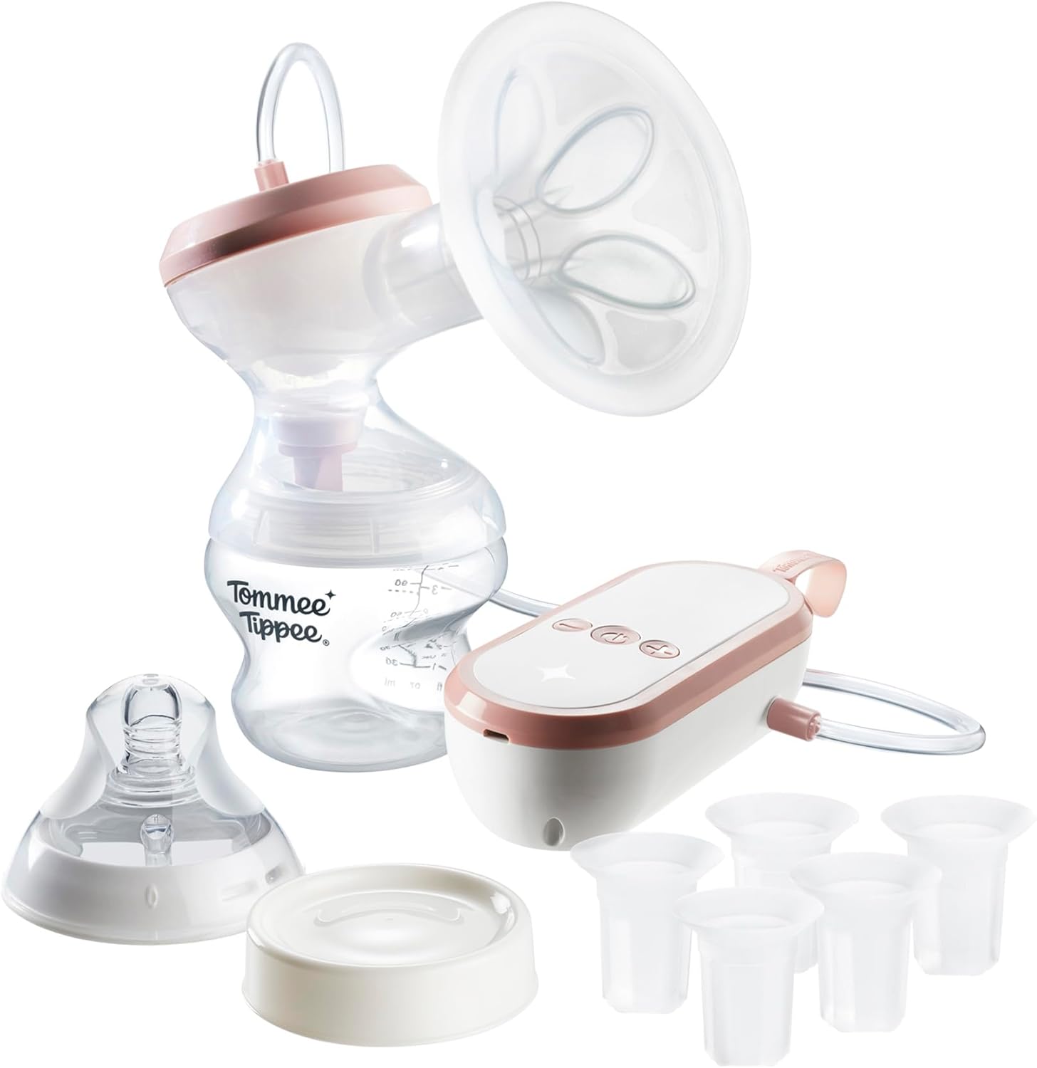Detalle de Tommee Tippee Single Electric Breast Pump: Hospital Grade, Cord-Free and Custom Fit