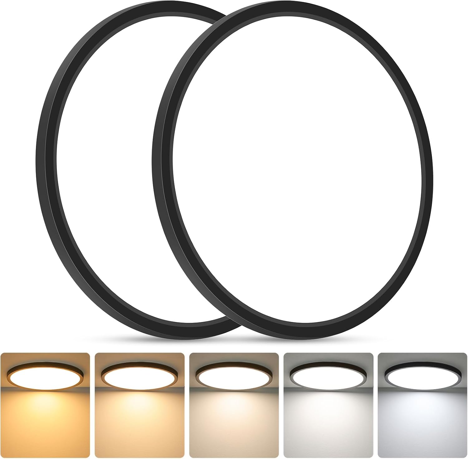 Imagen de Brightever LED Flush-Mount Ceiling Light, 12-Inch en OfertitasTOP