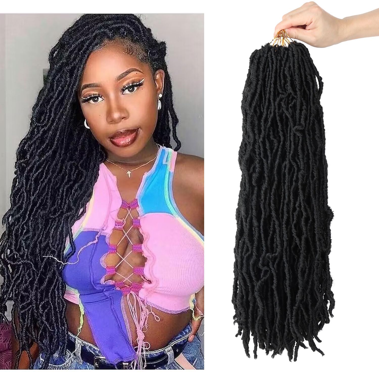 Thumbnail 6 de Soft Locs Crochet Hair, 18-Inch