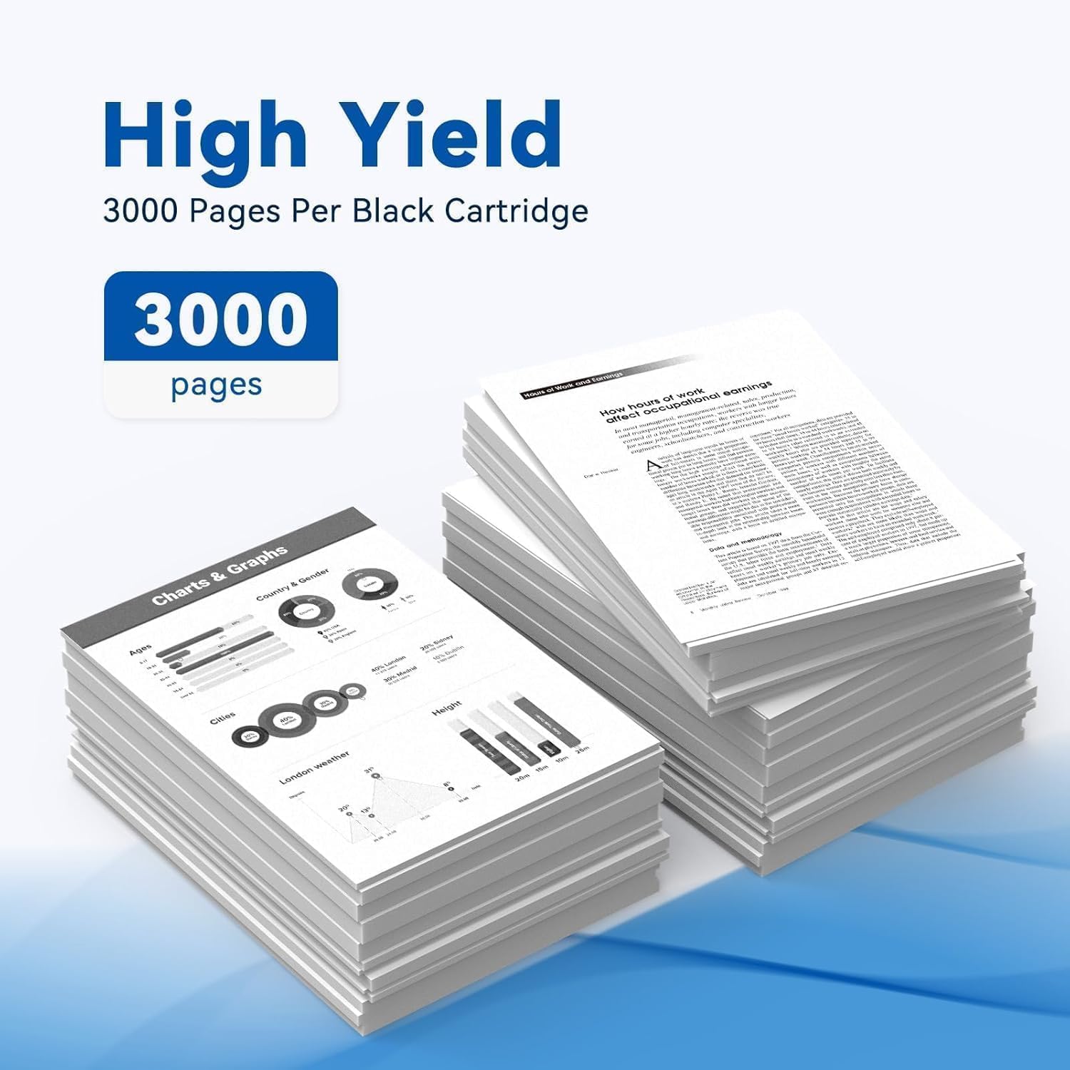 Thumbnail 2 de Belietop TN830XL Toner Cartridge 4-Pack, Black, Up to 3,000 Pages Each