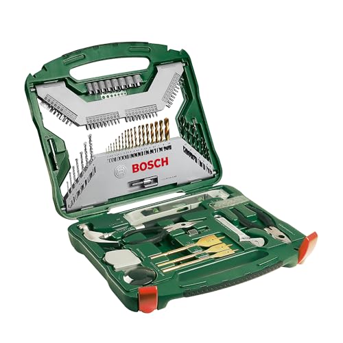 Detalle de Bosch Maletín X-Line 103 unidades para taladrar y atornillar 🛠