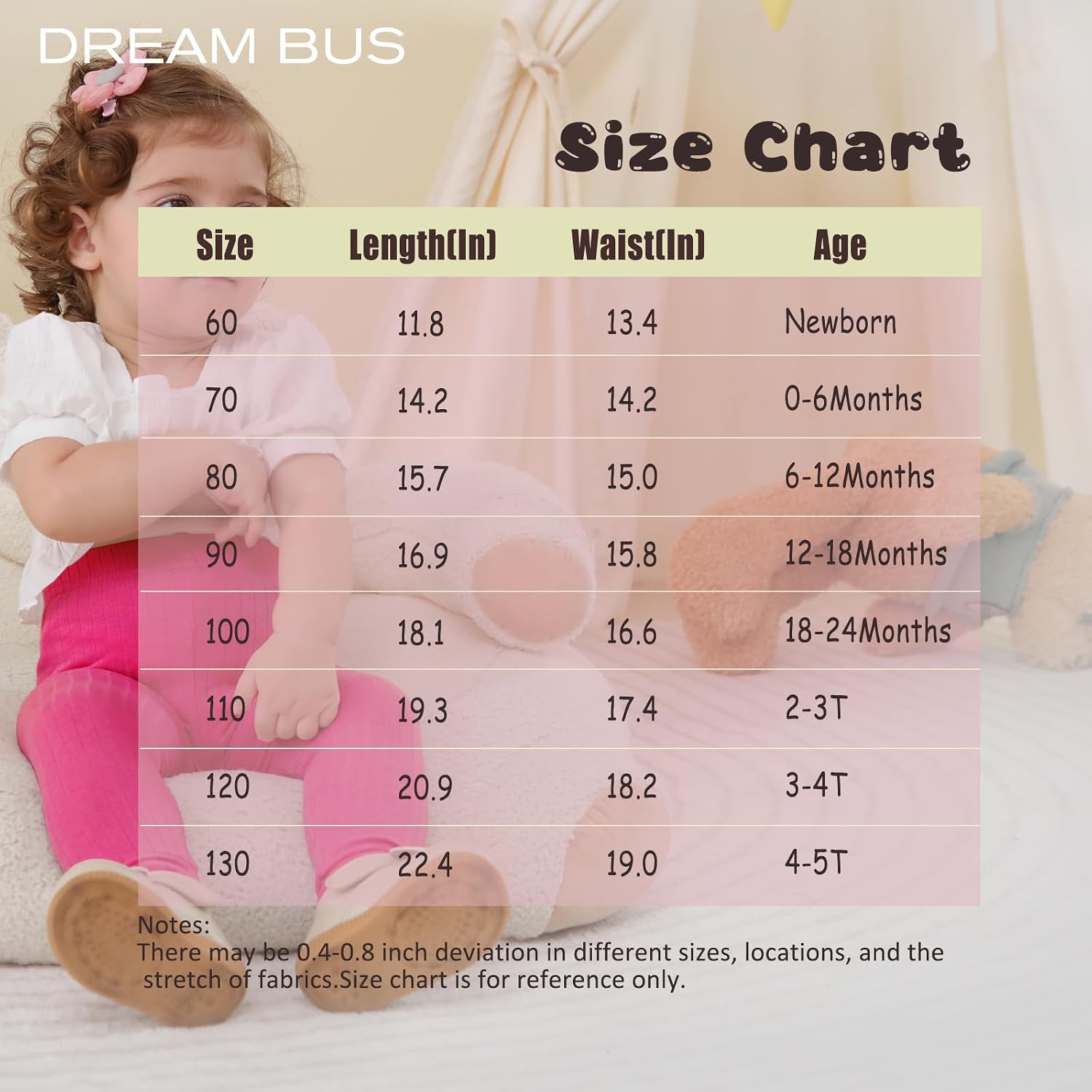 Thumbnail 6 de DREAM BUS Toddler Leggings 5-Pack